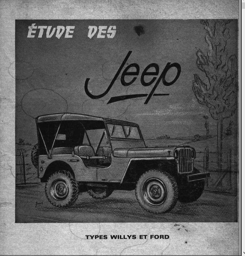 Manuels d'atelier Jeep Willy's Ford Hotchkiss { AUTHENTIQU'ERE