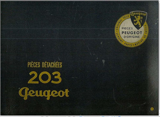 manuel d'atelier Peugeot 203 tous modèles { AUTHENTIQU'ERE