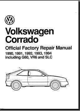 manuels d'atelier Volkswagen Corrado tous modèles AUTHENTIQU'ERE