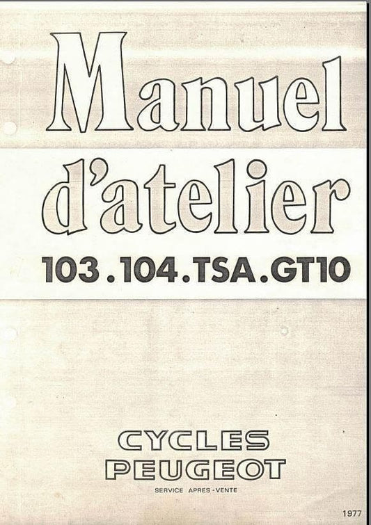 Manuels d'atelier Cyclomoteurs Peugeot { AUTHENTIQU'ERE