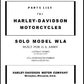 Manuel d'atelier Harley Davidson FL FX en français { AUTHENTIQU'ERE