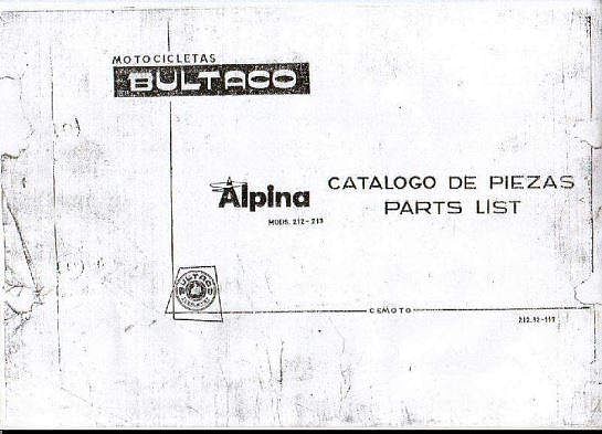Manuel d'atelier Bultaco { AUTHENTIQU'ERE