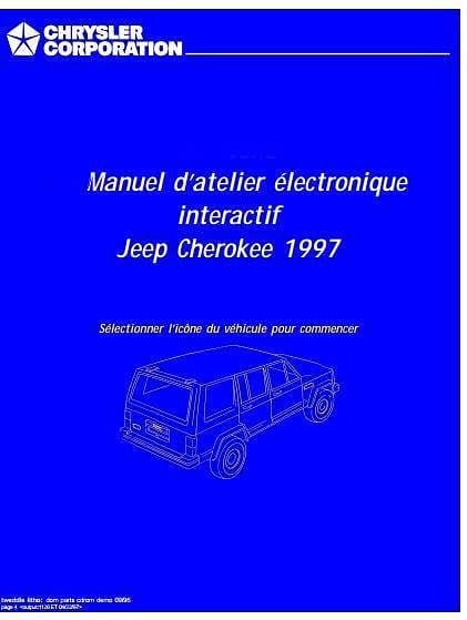 Manuel d'atelier Jeep cherokee 97 { {{ Docautomoto }}