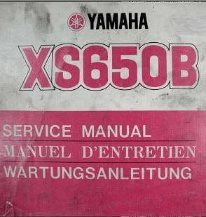 manuels d'atelier Yamaha 650 XS { AUTHENTIQU'ERE
