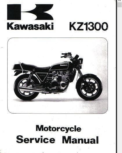 Manuel d'atelier Kawasaki Z1300 6 { AUTHENTIQU'ERE