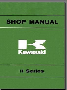 Manuels d'atelier Kawasaki A1 A7 S1 S2 s3 H1 h2 H2R { AUTHENTIQU'ERE