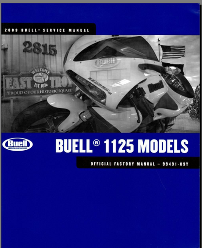 Manuels d'atelier Buell 1125 2009 { {{ Docautomoto }}