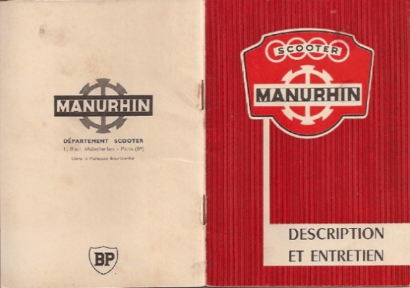 Manuel d'atelier scooter Manurhin { {{ Docautomoto }}