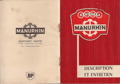 Manuel d'atelier scooter Manurhin { {{ Docautomoto }}