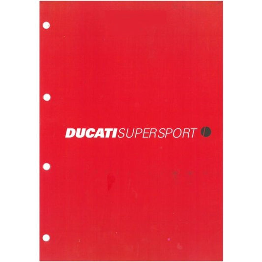 manuel d'atelier Ducati 1000 SSIE 2005 français { Docautomoto