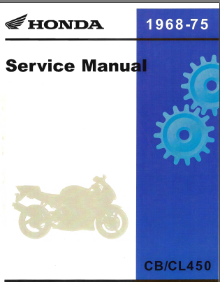 Manuel d'atelier Honda CB 450 T CB 500 T { {{ Docautomoto }}