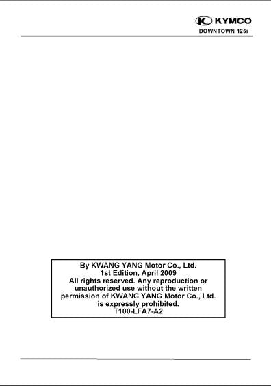 Manuel d'atelier Kymco Street Dink 125 i en français Docautomoto