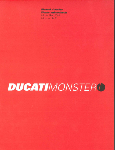 Manuel d'atelier Ducati Monster S4R 2004 { Docautomoto