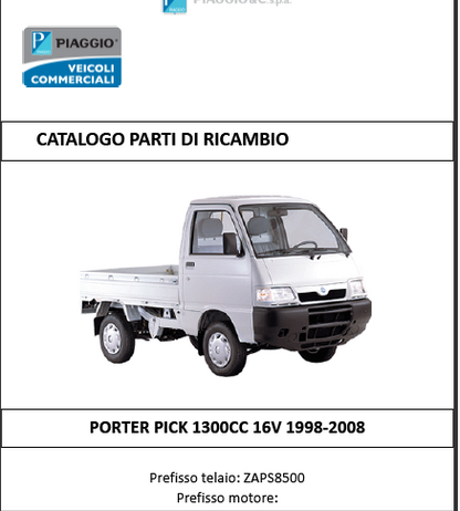 manuels d'atelier Piaggio Porter Daihatsu Hijet en français { {{ Docautomoto }}