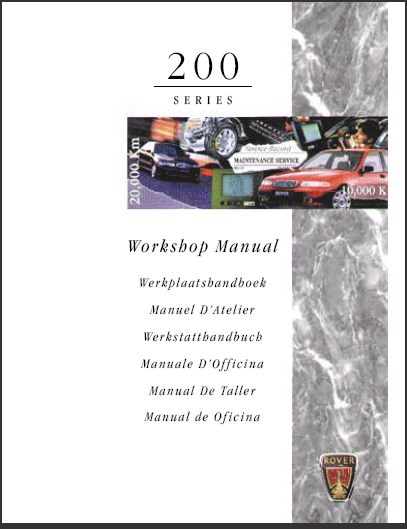 manuels d'atelier Rover 200 400 { Docautomoto