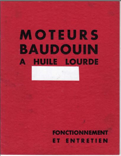 Manuel d'entretien moteurs Baudoin { {{ Docautomoto }}