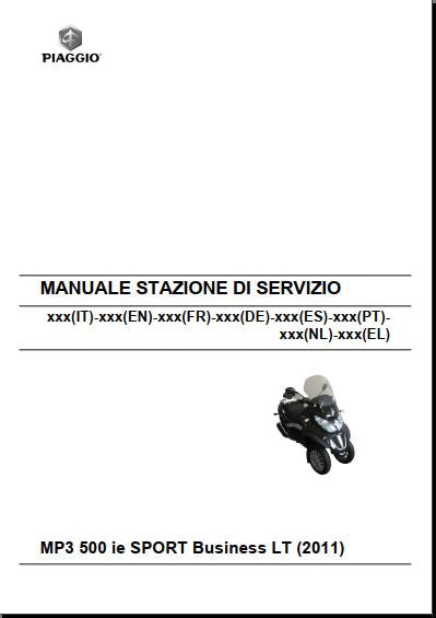 Manuel de réparation Piaggio MP3 500 IE 2011 français { Docautomoto
