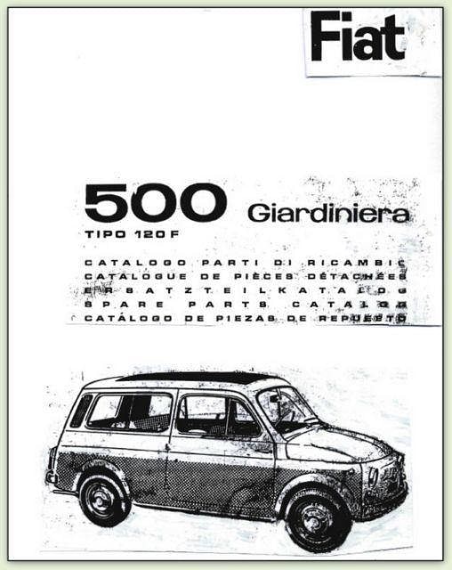 manuel d'atelier fiat 500 , 500 Giardiniera et Bianchina { AUTHENTIQU'ERE