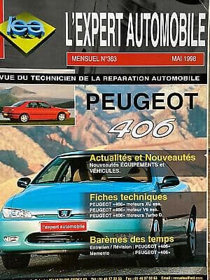 manuel de réparation Peugeot 406 tous modeles { {{ Docautomoto }}
