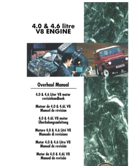 Manuel d'atelier V8 Land Rover 4 litres et 4litres 6 { {{ Docautomoto }}