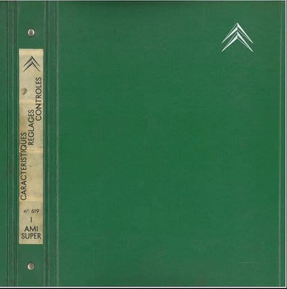Manuels d'atelier Citroën Ami 8 et Ami Super { {{ Docautomoto }}