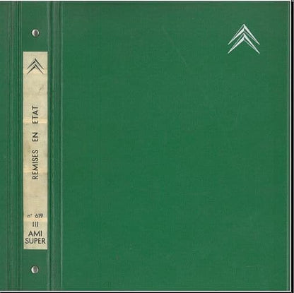 Manuels d'atelier Citroën Ami 8 et Ami Super { {{ Docautomoto }}