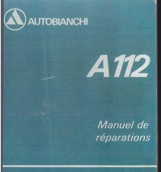 Manuels d'atelier Autobianchi A112 { AUTHENTIQU'ERE