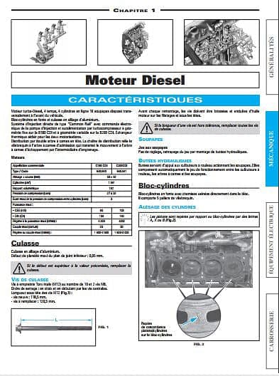 Manuel de réparation Mercedes classe b 2005 2008 AUTHENTIQU'ERE