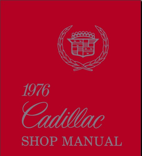Manuel d'atelier Cadillac 1976 { {{ Docautomoto }}