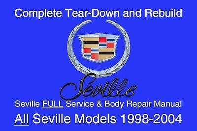 Manuel d'atelier Cadillac Seville SLS et STS 1998 2004 { AUTHENTIQU'ERE