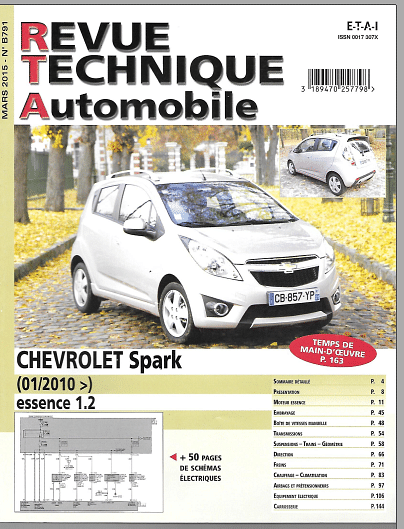 revue technique Chevrolet Spark { AUTHENTIQU'ERE