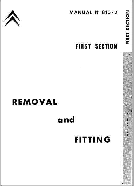 Workshop manuals Citroën GS et GSA en anglais { {{ Docautomoto }}