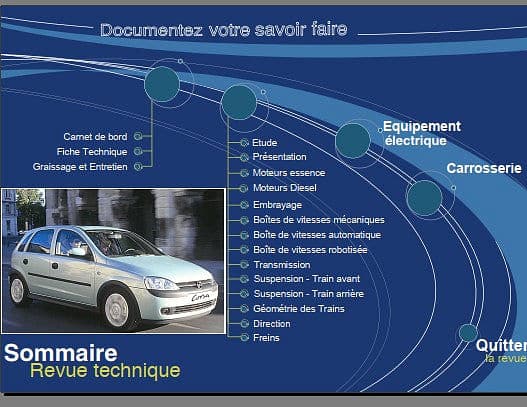 manuel de réparation Opel Corsa C { {{ Docautomoto }}