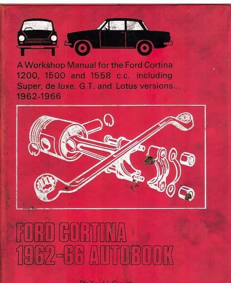 Manuel d'atelier Ford Cortina Lotus 1962 1966 { AUTHENTIQU'ERE