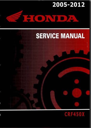 Manuel d'atelier Honda CRF 450 2005 2012 AUTHENTIQU'ERE