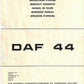 manuel d'atelier Daf 44 { AUTHENTIQU'ERE