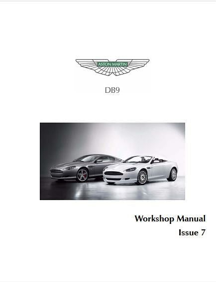 Manuel d'atelier Aston Martin DB9 { AUTHENTIQU'ERE