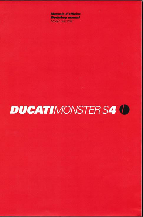 manuel d'atelier Ducati Monster S4 2001 { AUTHENTIQU'ERE
