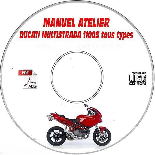 manuel d'atelier Ducati 1100 s Multistrada AUTHENTIQU'ERE
