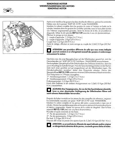 Manuel d'atelier Ducati 748 916 multilingue DocAutoMoto