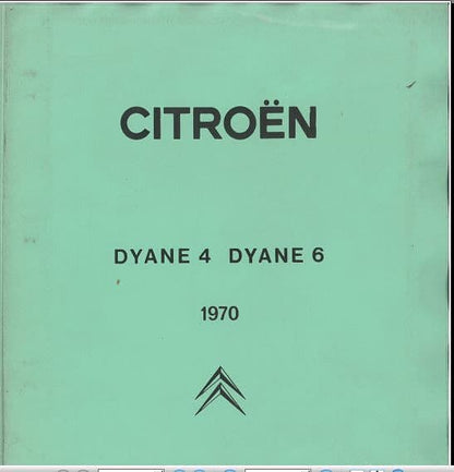 Manuels d'atelier et de réparation Citroën Dyane { {{ Docautomoto }}