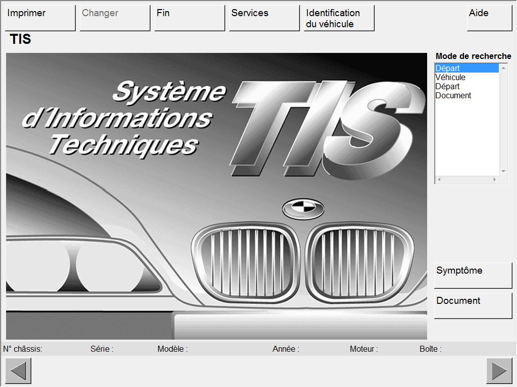 manuel d'atelier BMW TIS en français tous les modèles jusqu'à 2007 { {{ Docautomoto }}