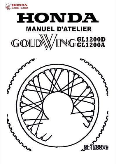 manuels d'atelier Honda Gold Wing 1000 a 1200 { {{ Docautomoto }}