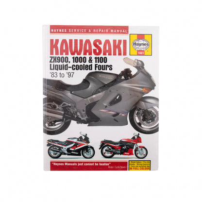 Manuel d'atelier Kawasaki 900 1000 1100 1986-1997 Docautomoto