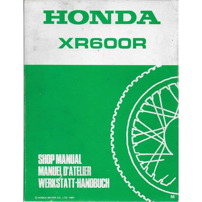 Manuels d'atelier Honda 600 XRR { {{ Docautomoto }}