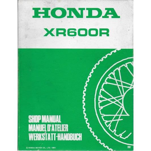Manuels d'atelier Honda 600 XRR { AUTHENTIQU'ERE