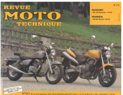 Manuel de réparation Honda 600 Hornet 1998 1999 { {{ Docautomoto }}