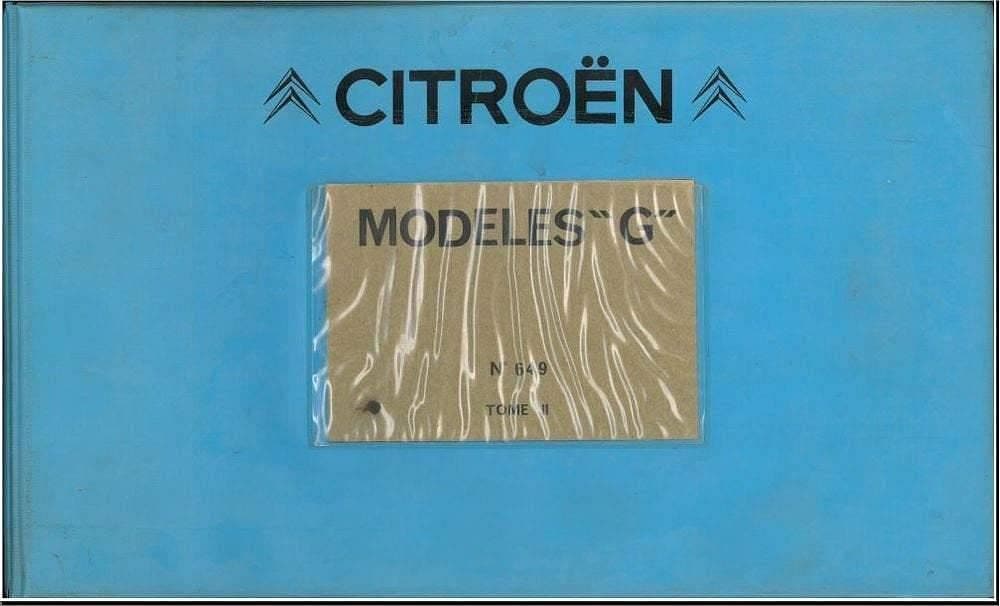 Manuels d'atelier Citroën GS GSA Birotor ( compilation intégrale ) { {{ Docautomoto }}