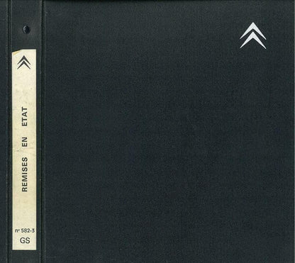 Manuels d'atelier Citroën GS GSA Birotor ( compilation intégrale ) { {{ Docautomoto }}