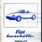 Manuel d'atelier Fiat Barchetta en français 750 pages { AUTHENTIQU'ERE